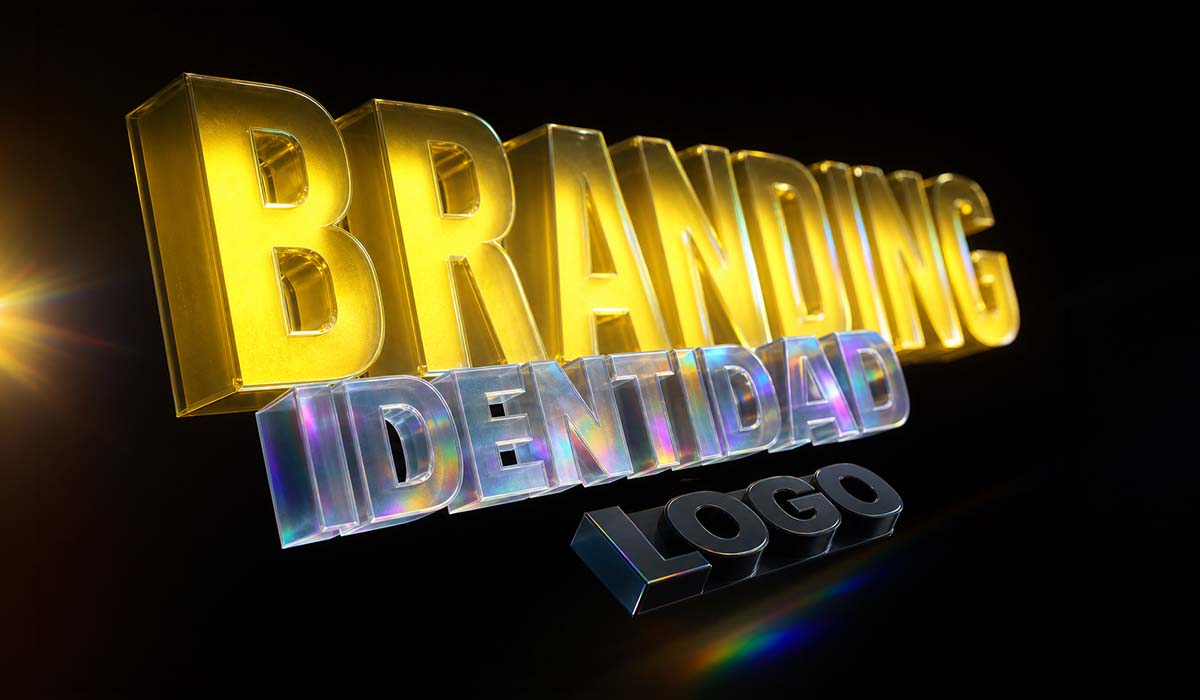Diagrama comparando logo, identidad visual y branding como niveles de una pirámide de marca